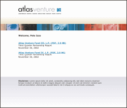 Atlas Ventures - Extranet