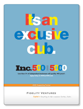 Fidelity Ventures Inc 5000 Print Ads